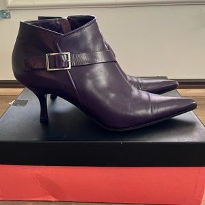 MICHEL PERRY Rare Violet Bootie - Size EU 38.5